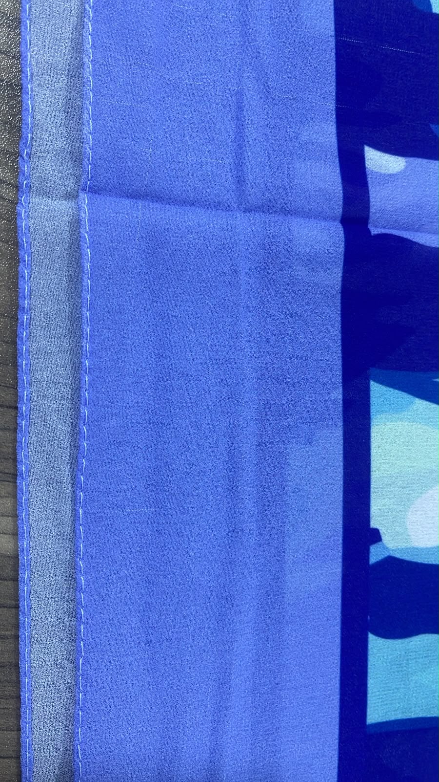 Patterned Chiffon Veil - (Out-BB08)