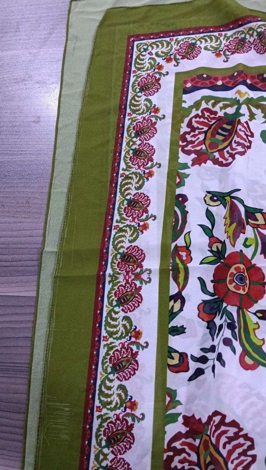 Patterned Chiffon Veil - (Out-PST01)
