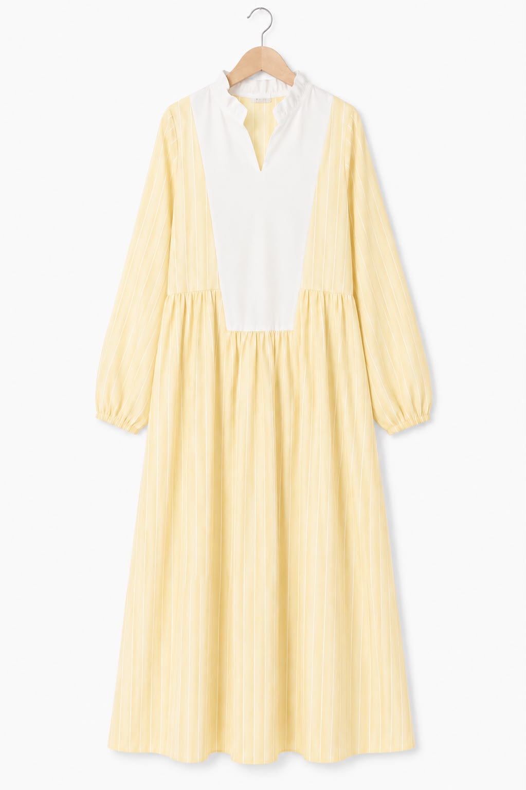Oversized Flowy Dress-Yellow