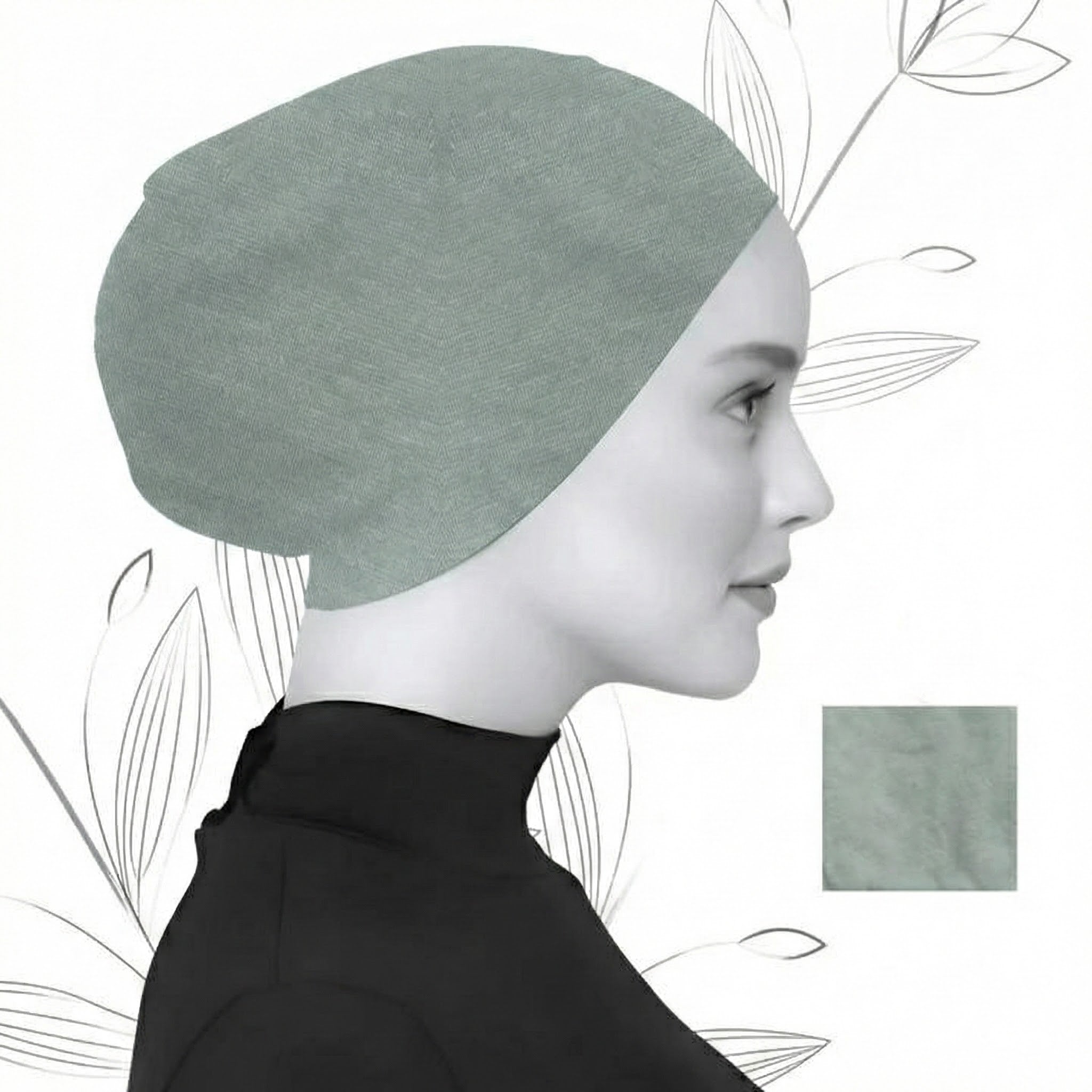 No-thread Bandana Teal