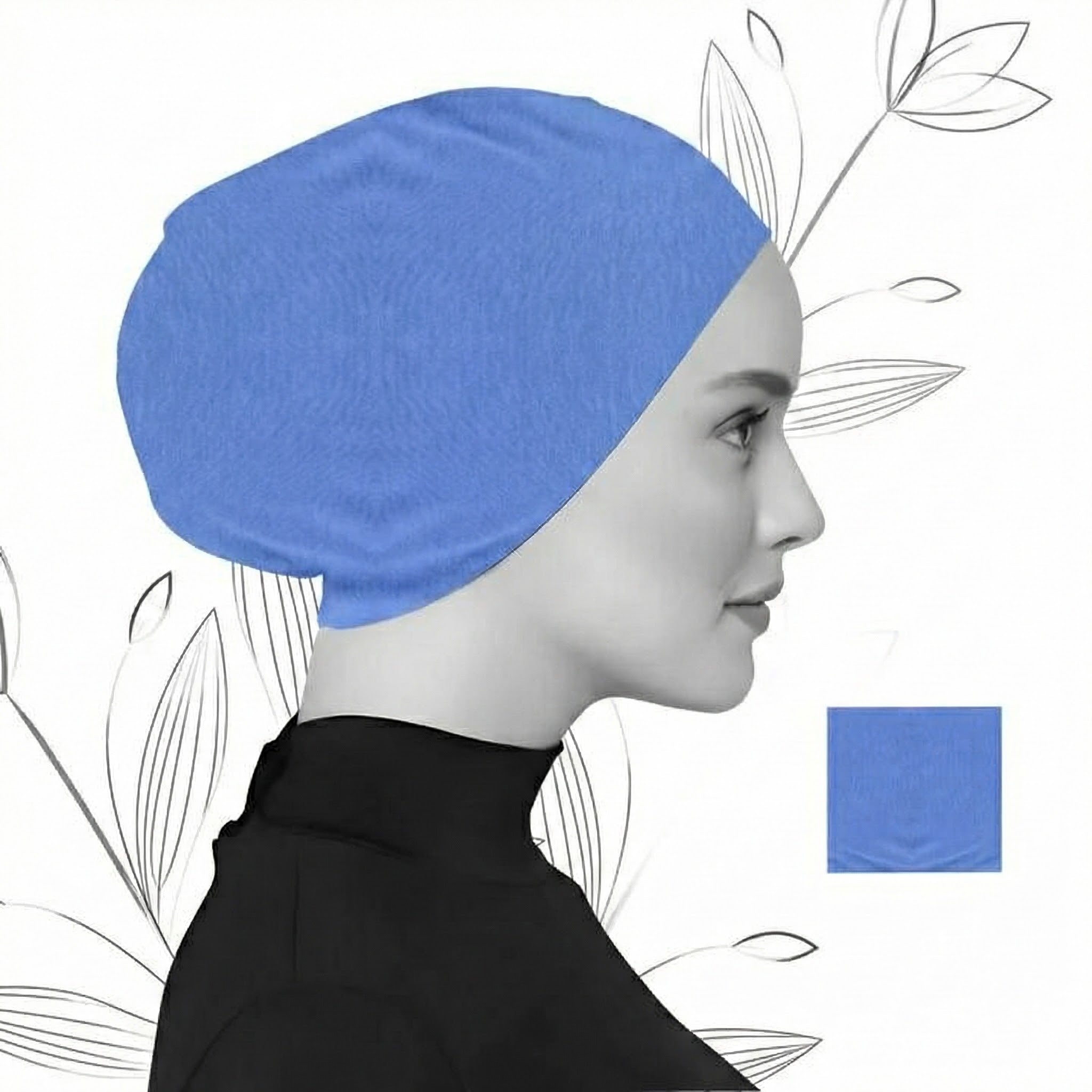 No-thread Bandana Sky Blue