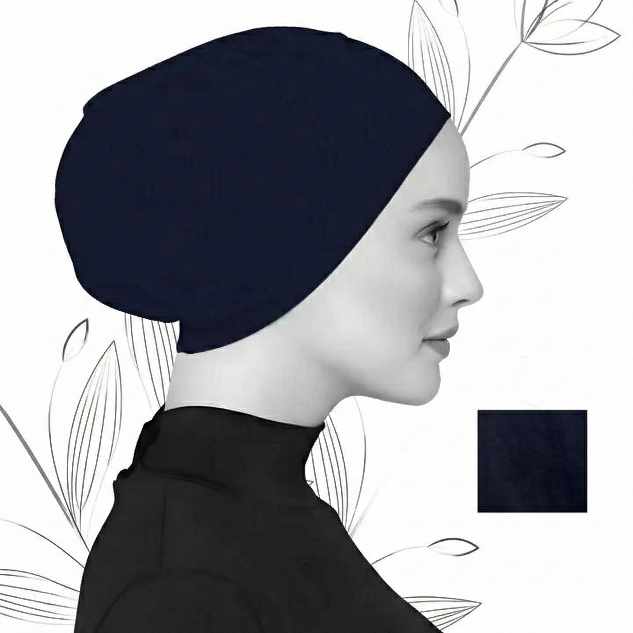 No-thread Bandana Dark Blue