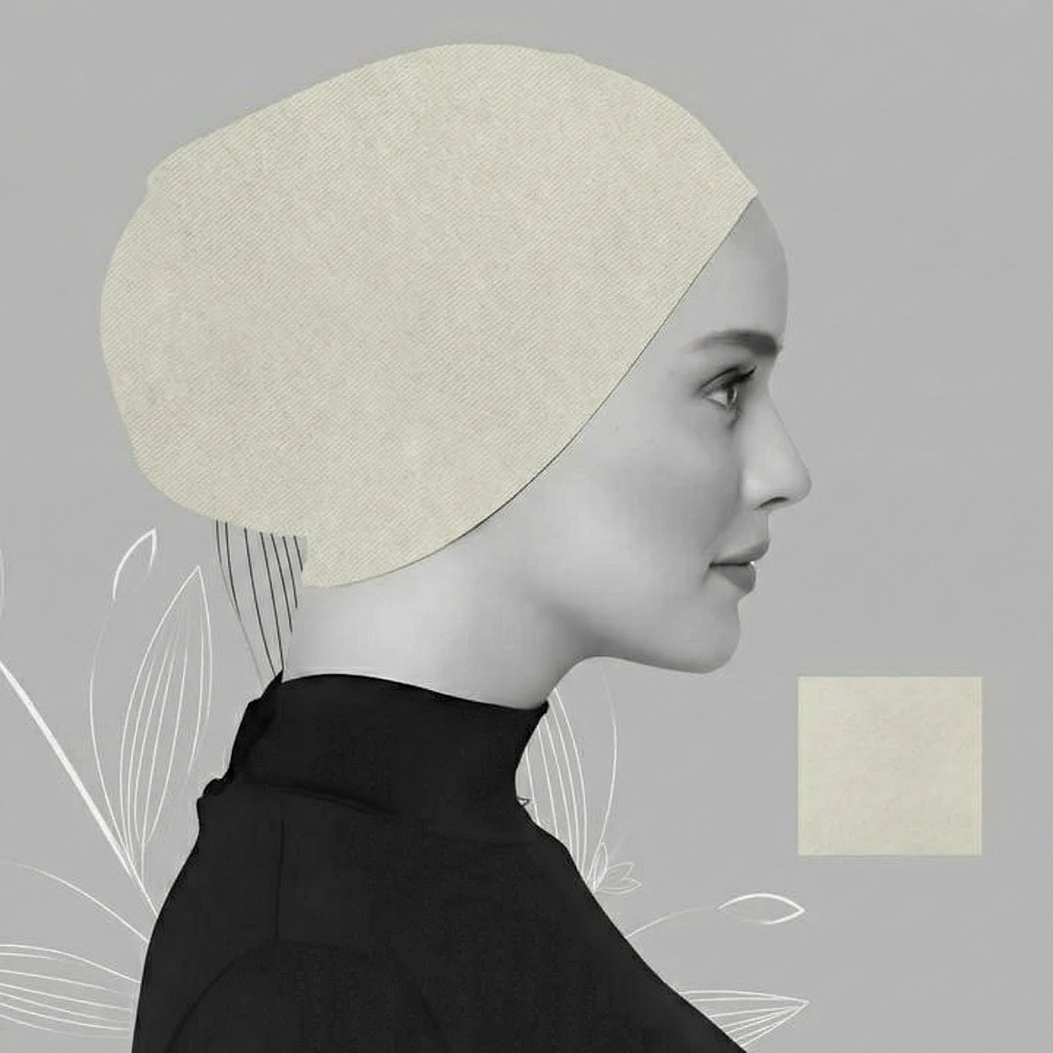 No-thread Bandana Off-white