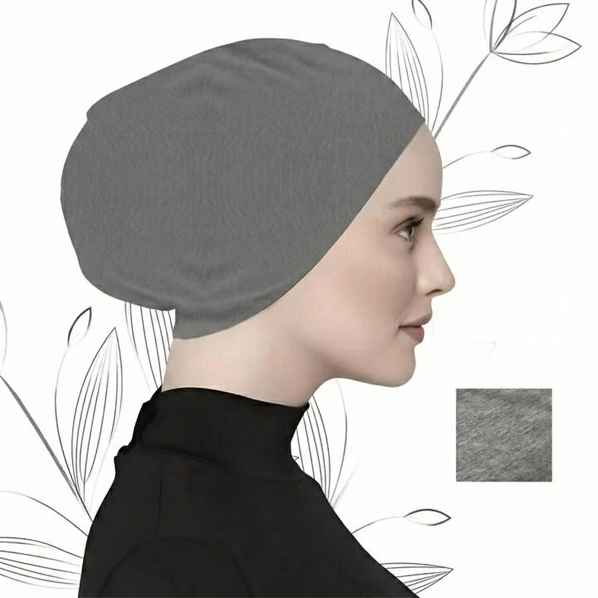 No-thread Bandana Medium Gray