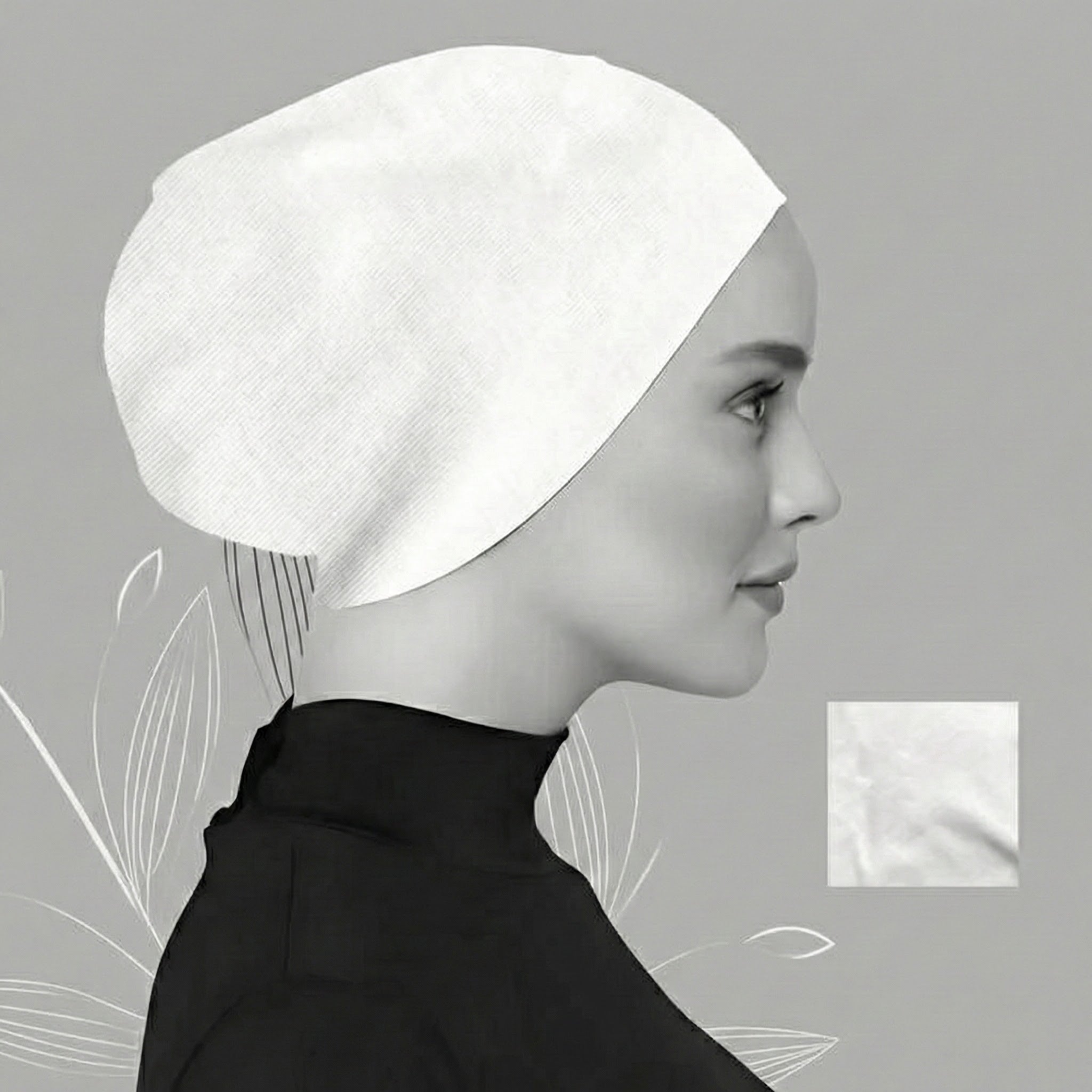 No-thread Bandana White