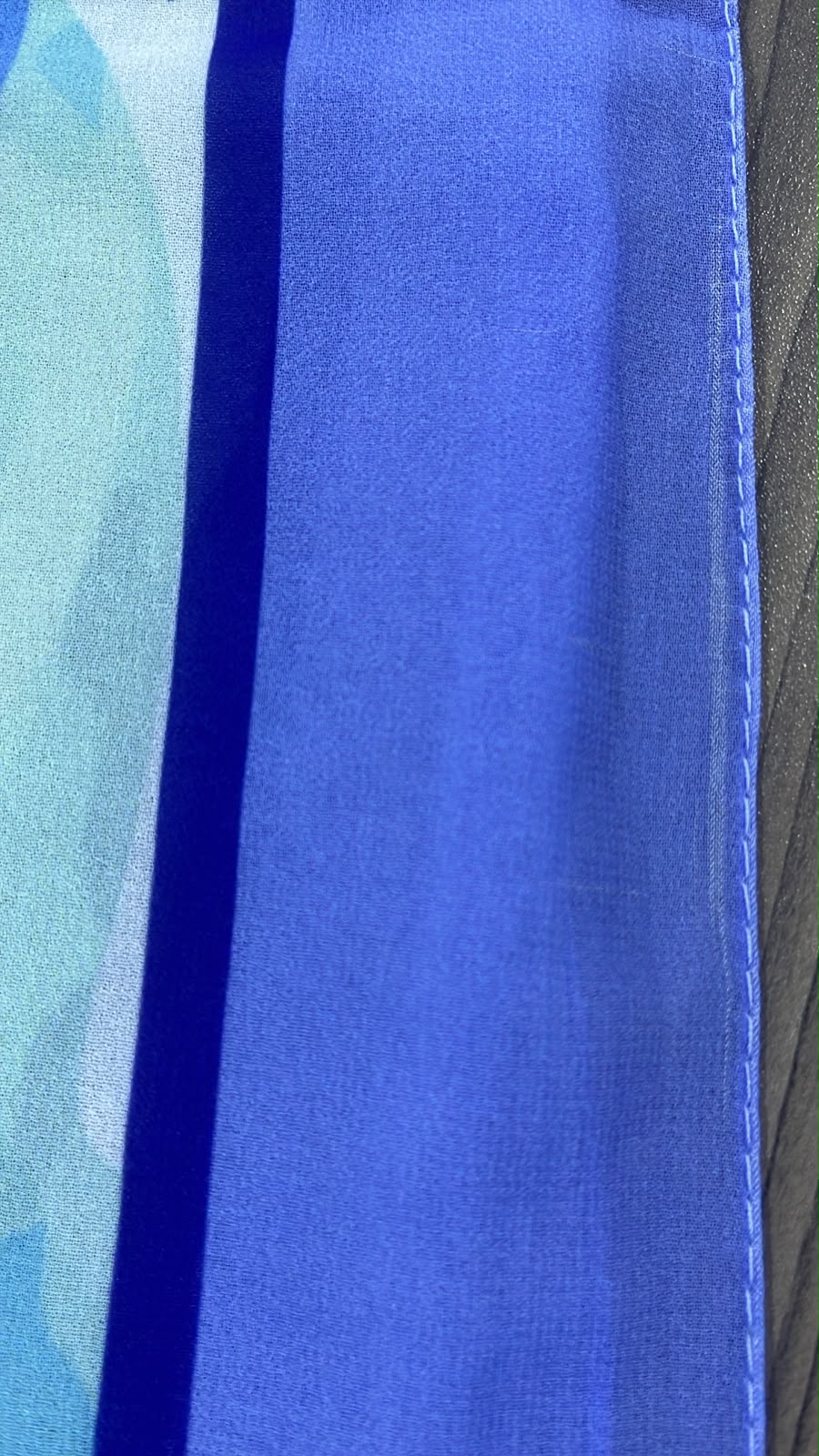 Patterned Chiffon Veil - (Out-BB08)