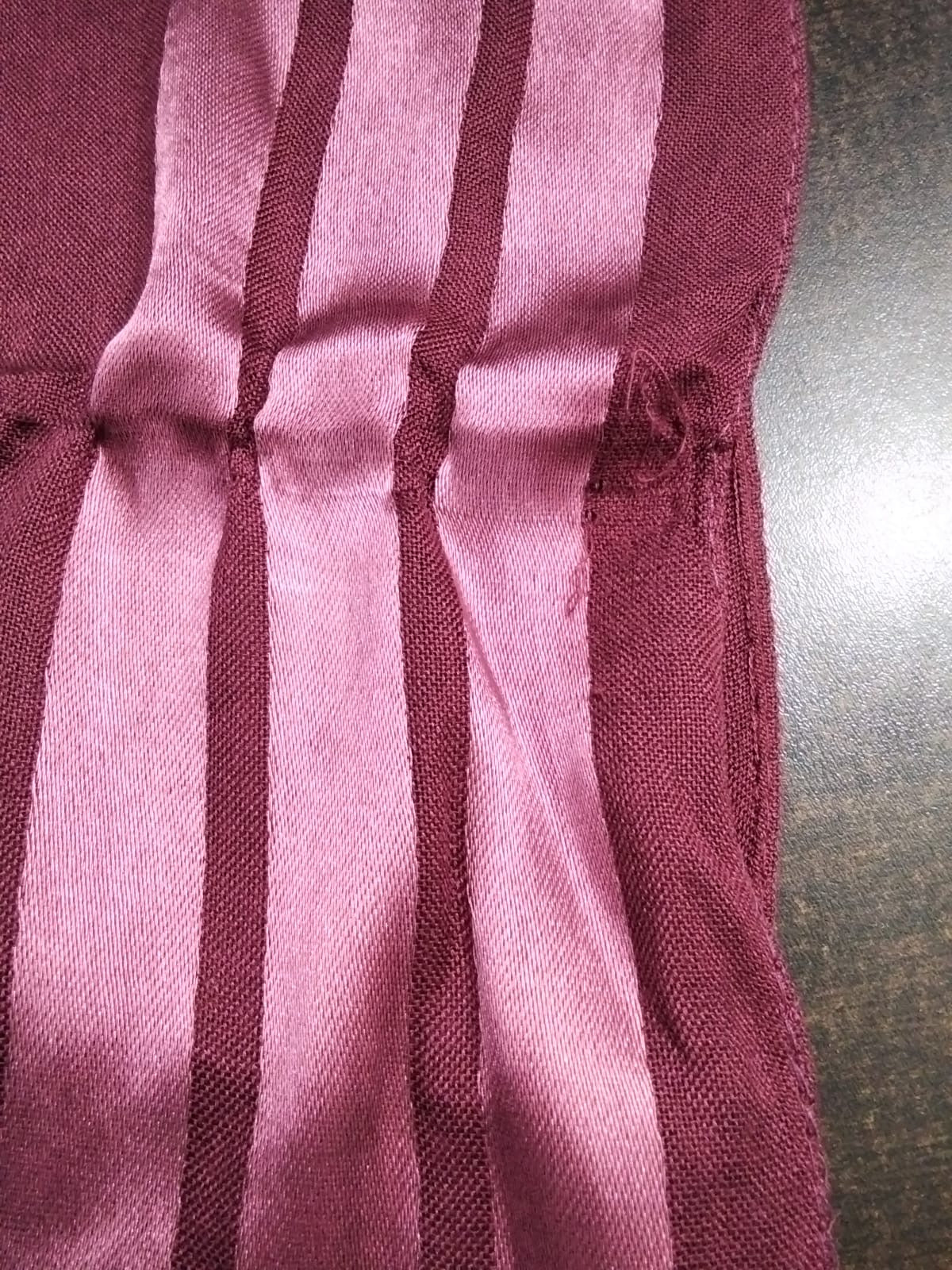 Satin Lined Modal Veil- (Out-MSA01)