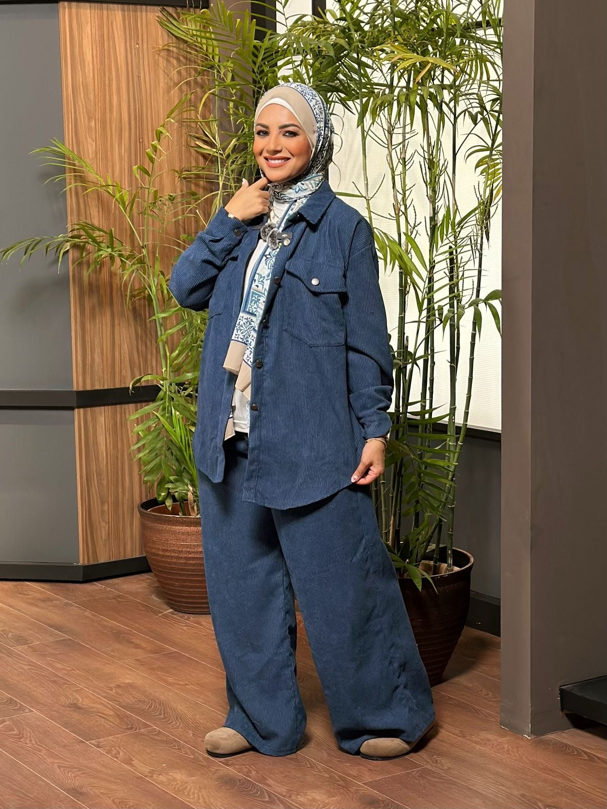 Hijab Corduroy Suit 