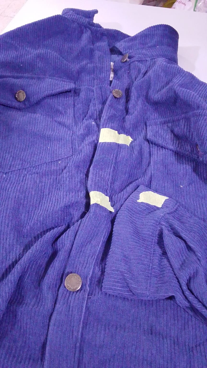Corduroy Suit- Navy blue (Cor-24)