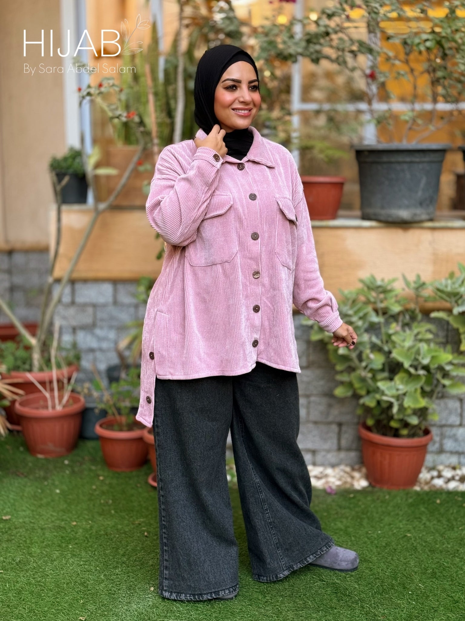 Over-sized Corduroy Shirt- Kashmir (Csh01)