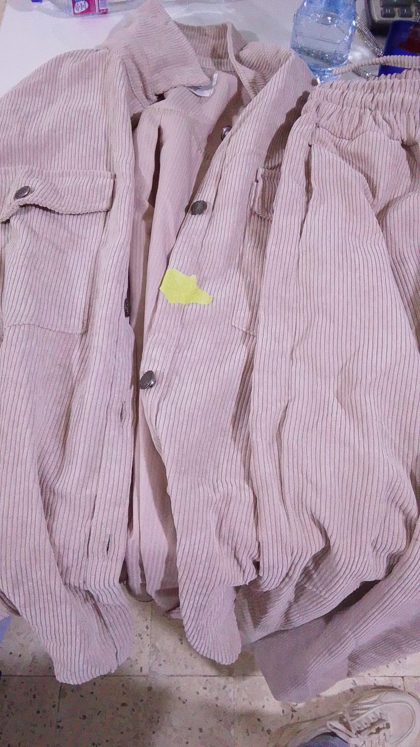 Corduroy Suit- Beige (Cor-30)