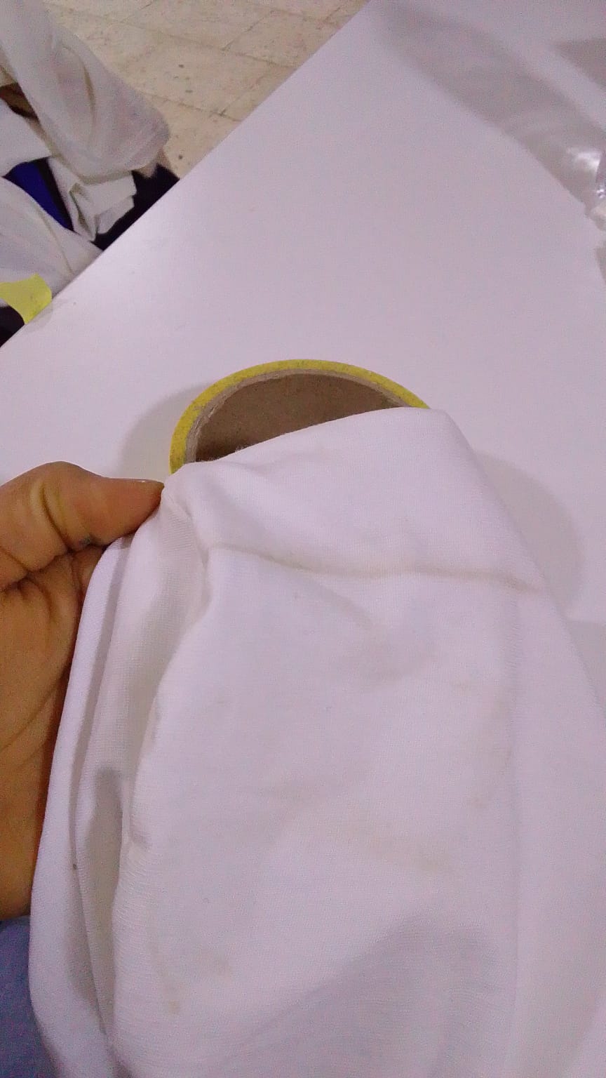 Tie- up Bandana  - Off White (Nb07)