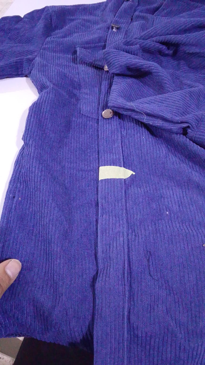 Corduroy Suit- Navy blue (Cor-17)