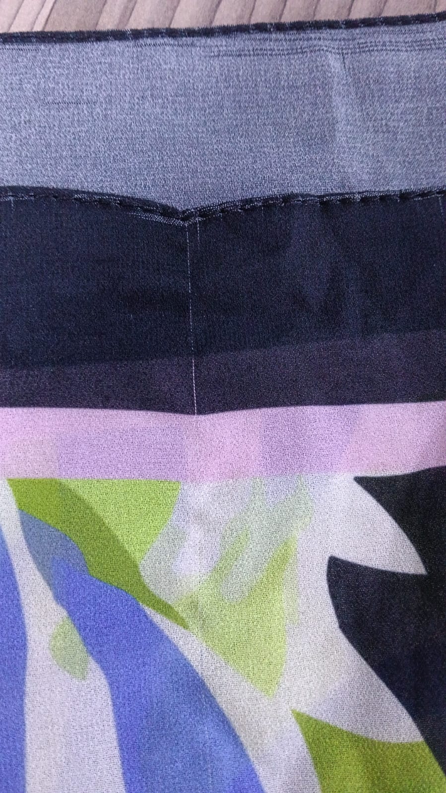 Patterned Chiffon Veil - (Out-PR03)