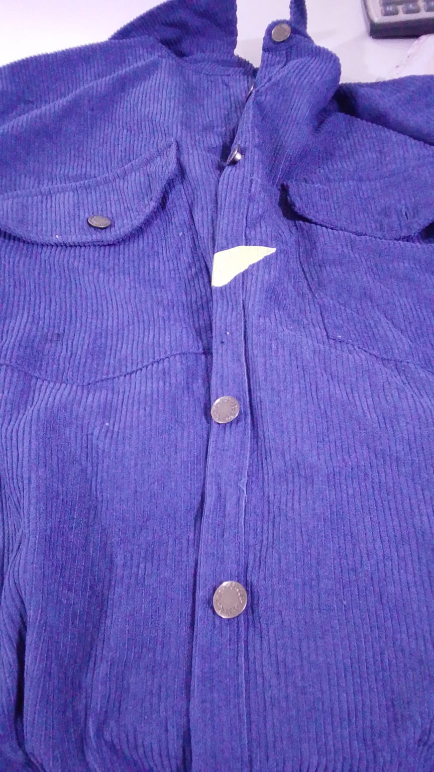 Corduroy Suit- Navy blue (Cor-21)