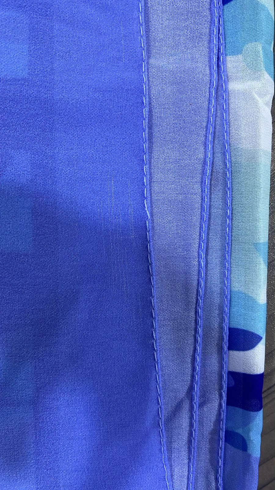 Patterned Chiffon Veil - (Out-BB09)