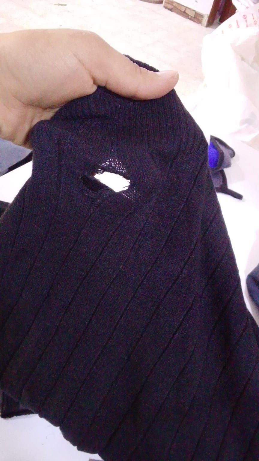 Striped highcool- Black (Sh-01)