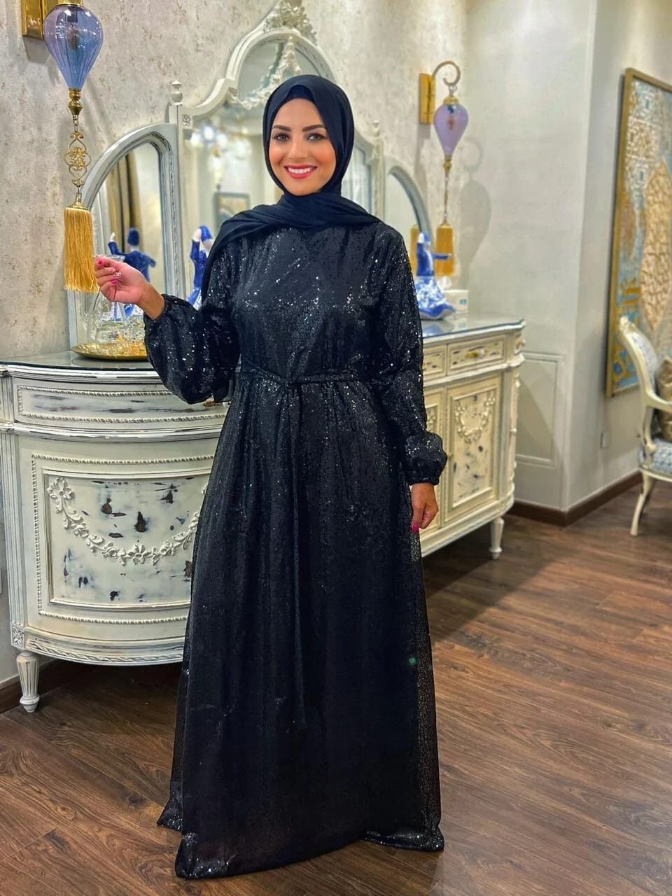 Evening Basic Dress- Black