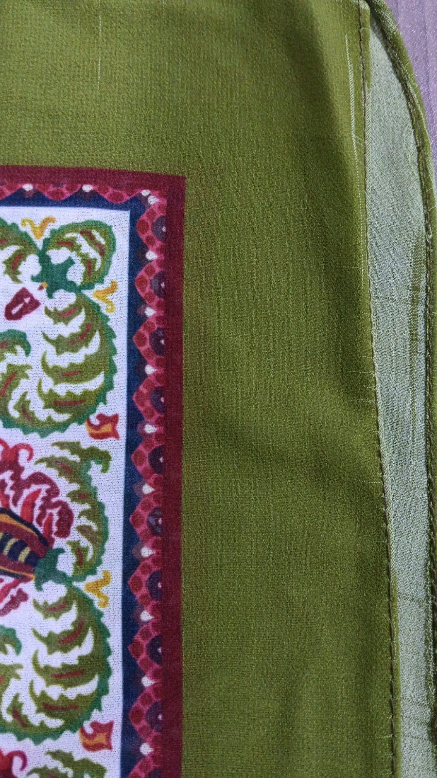 Patterned Chiffon Veil - (Out-PST03)