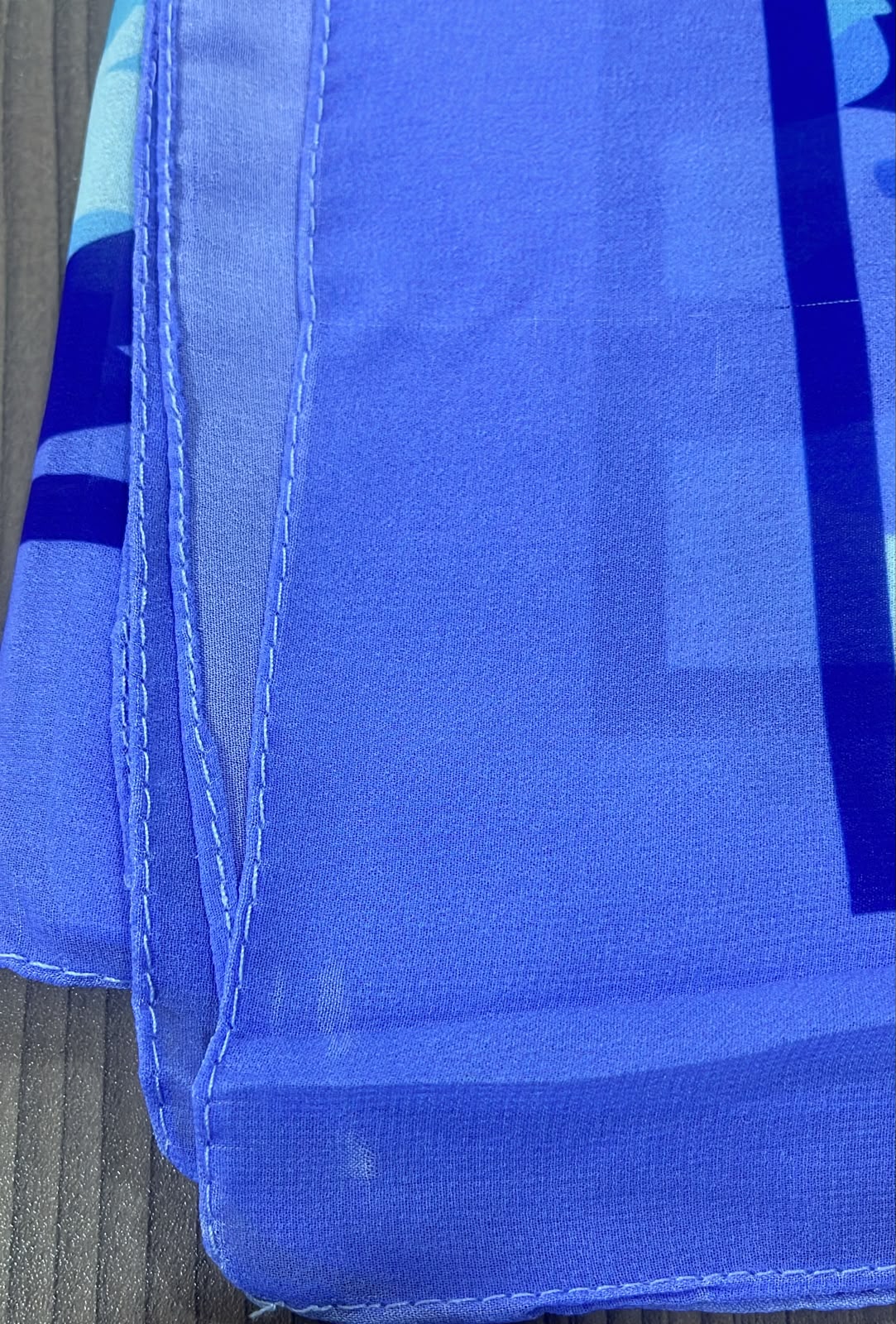 Patterned Chiffon Veil - (Out-BB04)