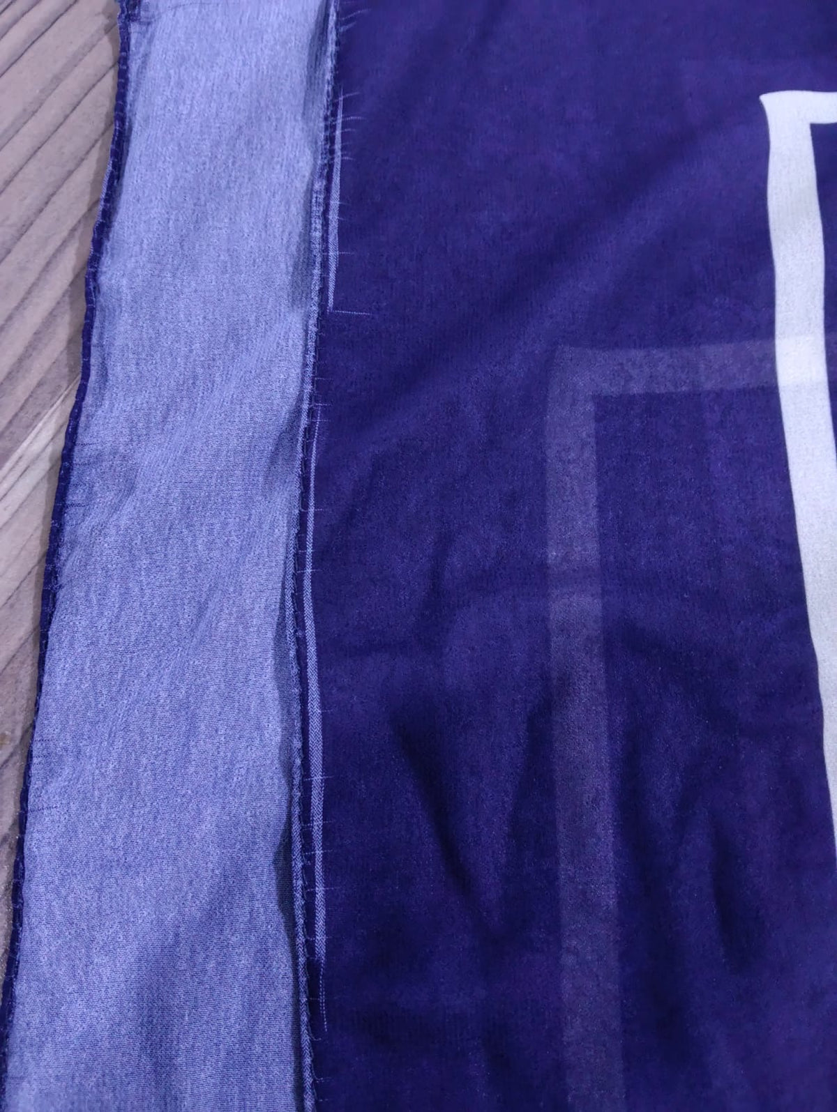 Patterned Chiffon Veil -(Out-BL02)