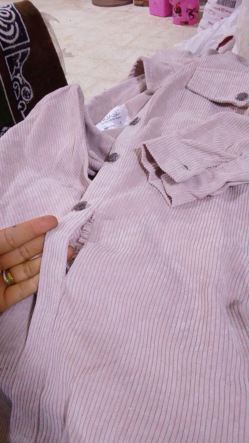 Corduroy Suit- Beige (Cor-28)