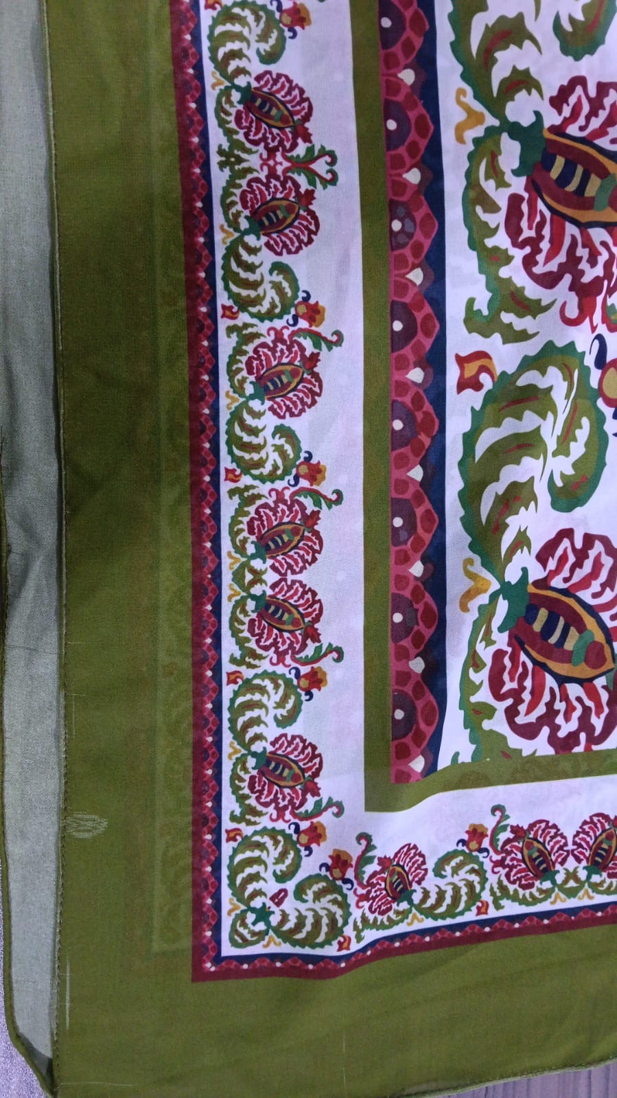 Patterned Chiffon Veil - (Out-PST02)