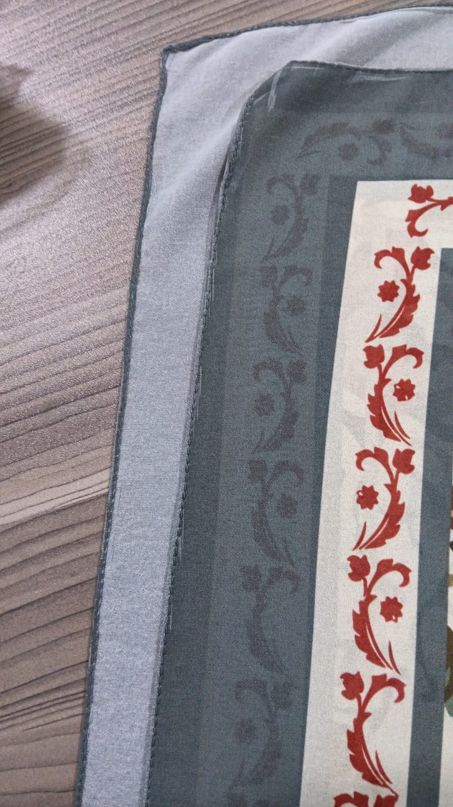 Patterned Chiffon Veil - (Out-PYL01)