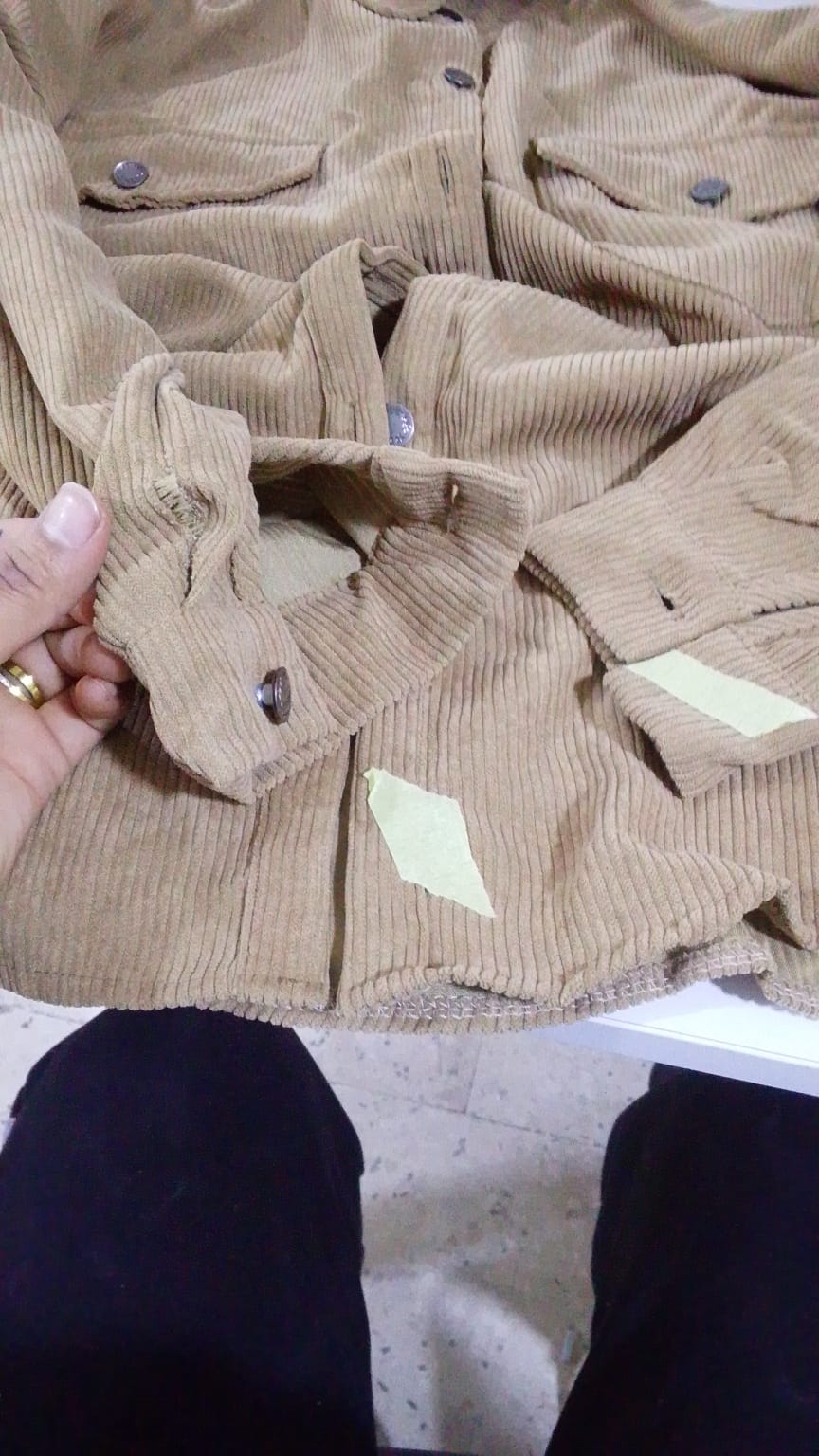 Corduroy Suit- Camel (Cor-14)
