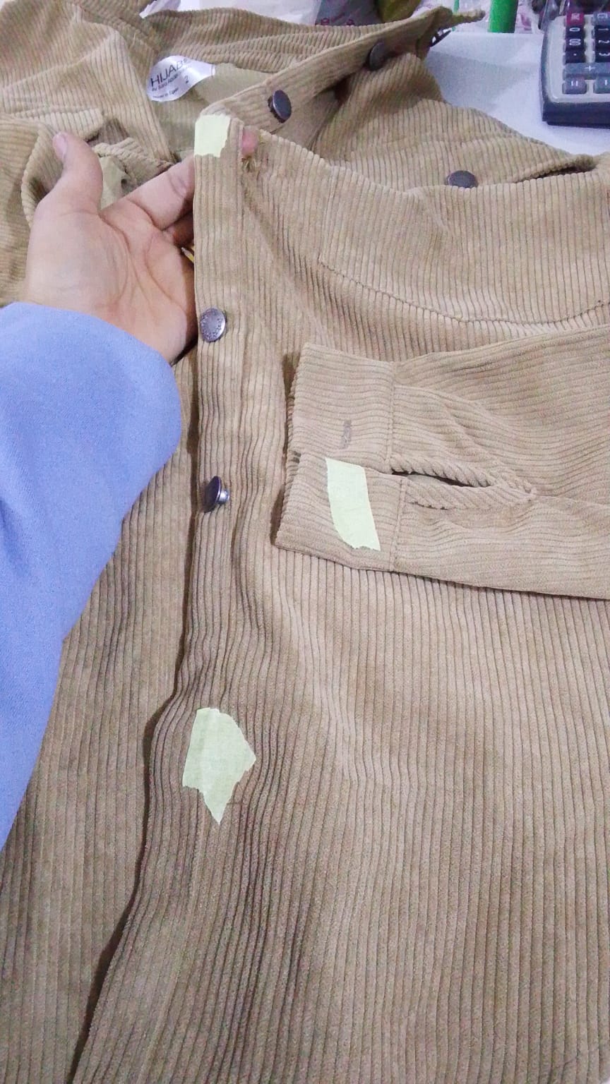 Corduroy Suit- Camel (Cor-15)
