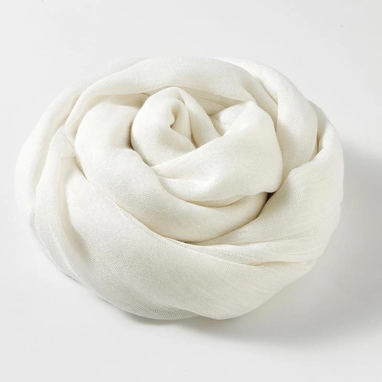 Plain Cotton Sponge  - Off White