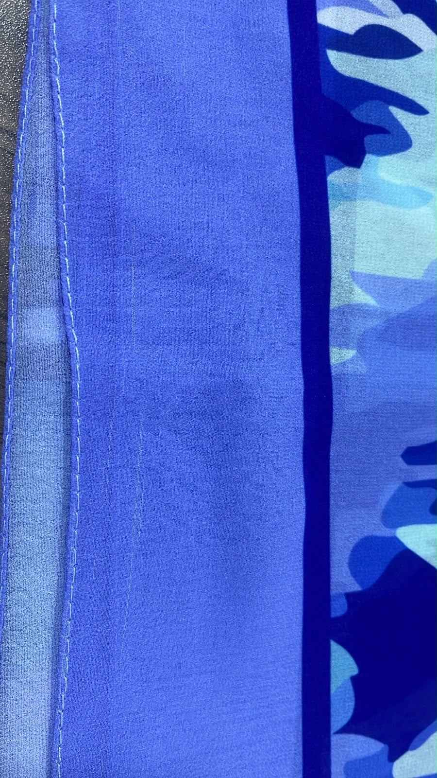 Patterned Chiffon Veil - (Out-BB07)