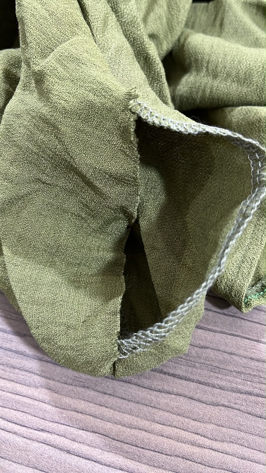 Linen Dress - Olive (LFD02)