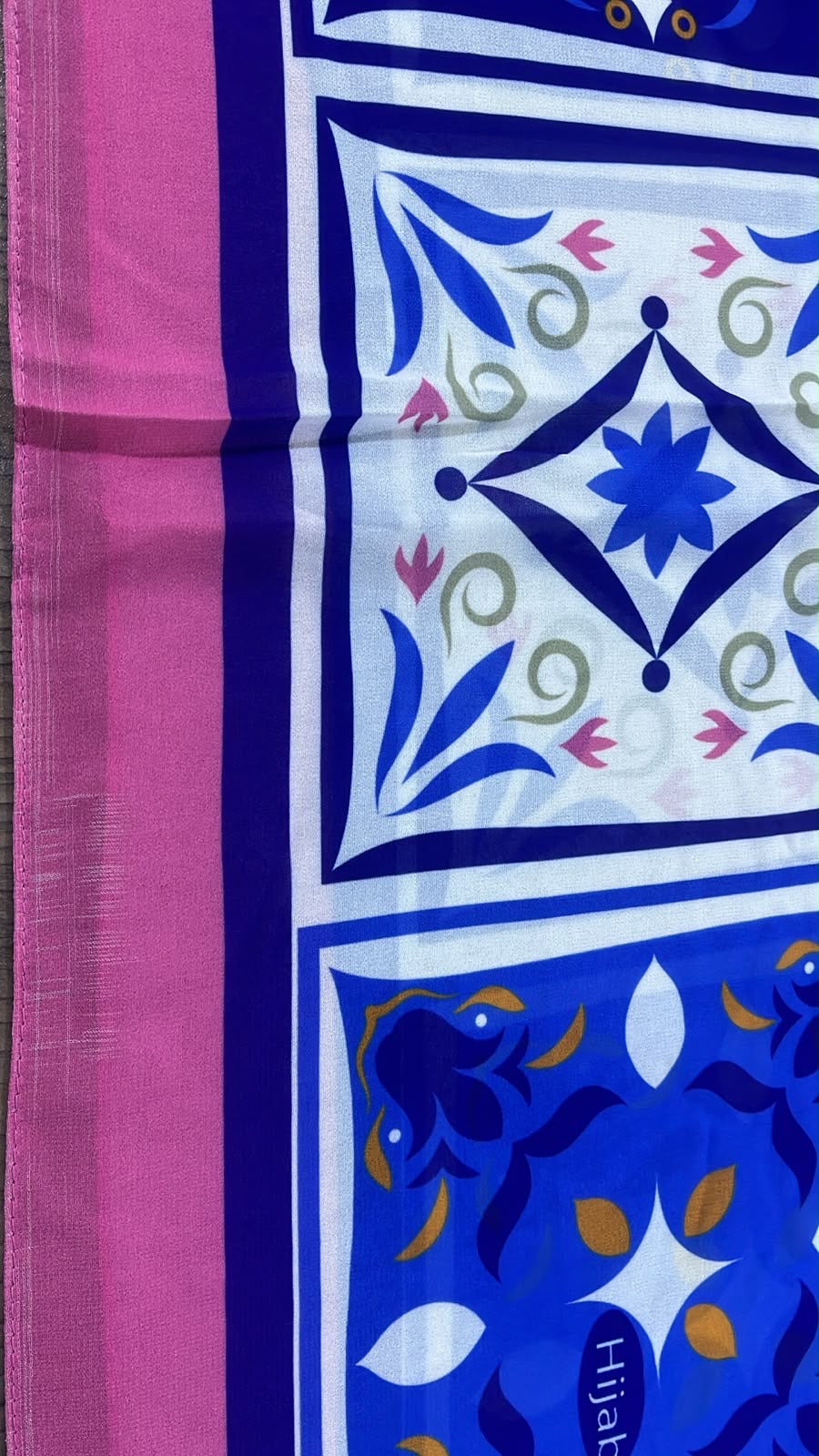 Patterned Chiffon Veil - (Out-PIR02)