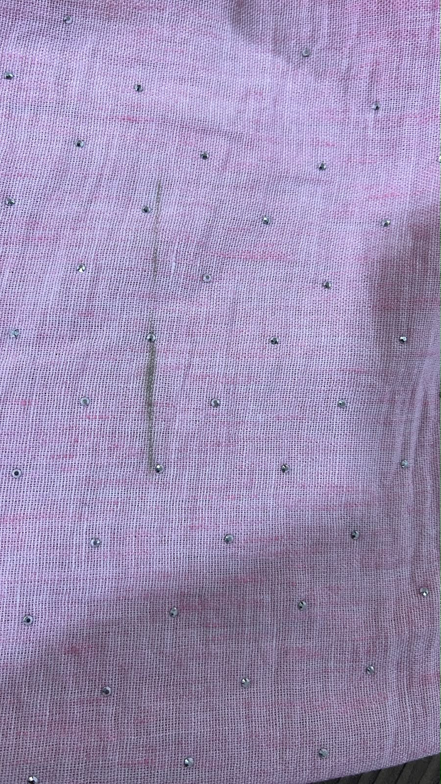 Strass Linen Shirt -  Pink (SLP02)