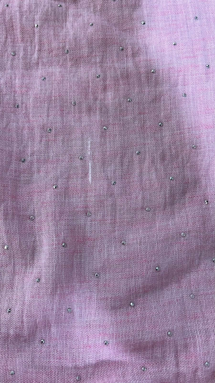 Strass Linen Shirt - Pink (SLP01)