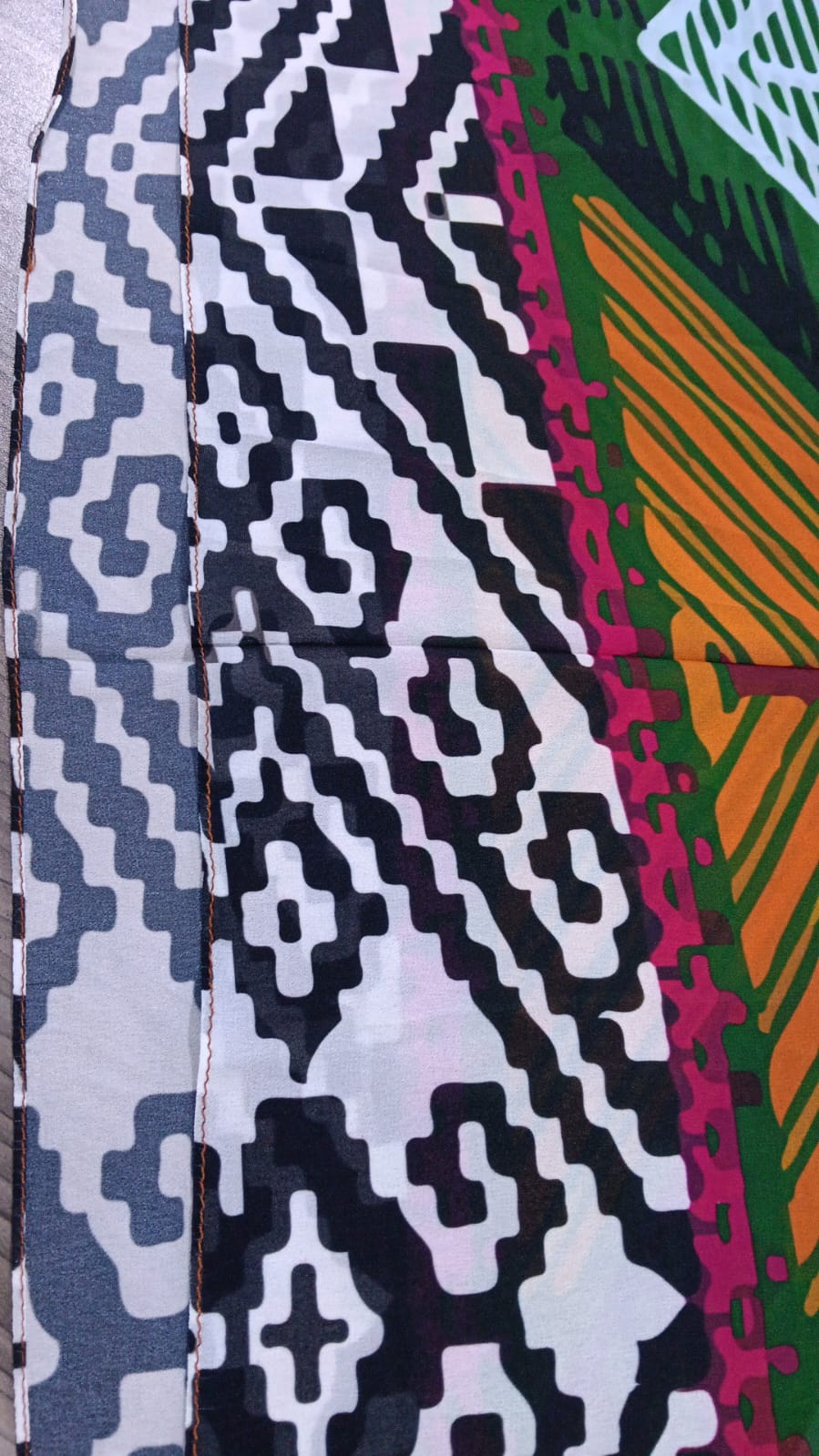 Patterned Chiffon Veil - (Out-OFG01)