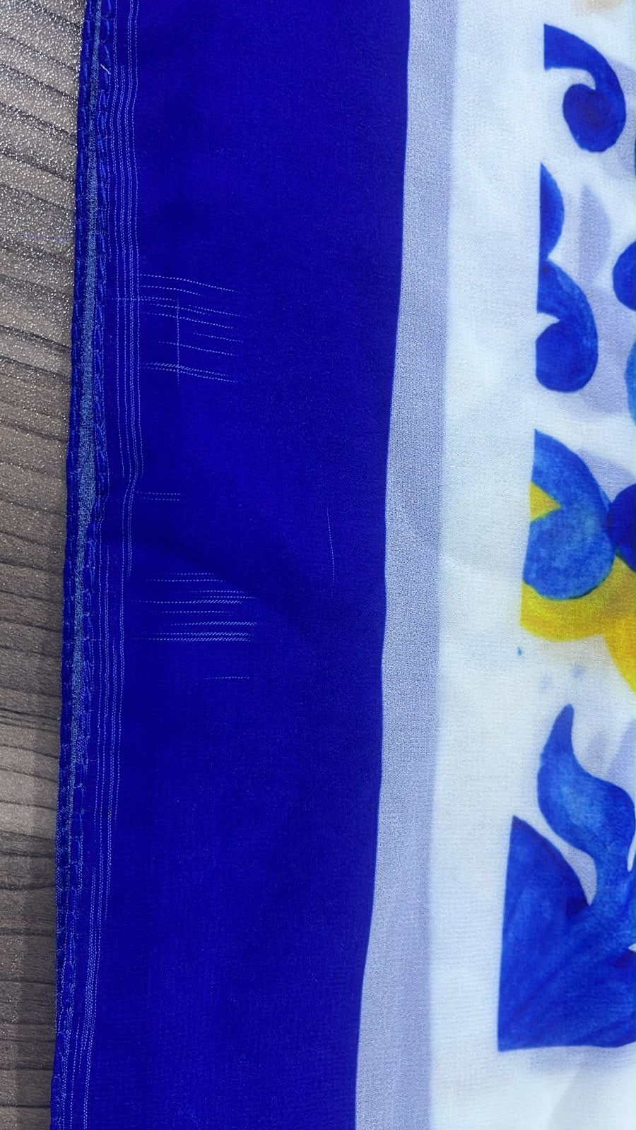 Patterned Chiffon Veil - (Out-RO05)