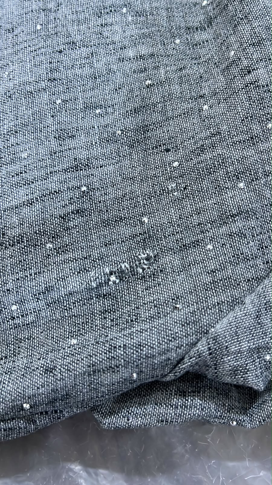 Strass Linen Shirt - Gray (SLG03)