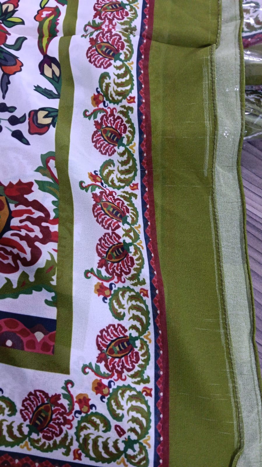Patterned Chiffon Veil - (Out-PST04)