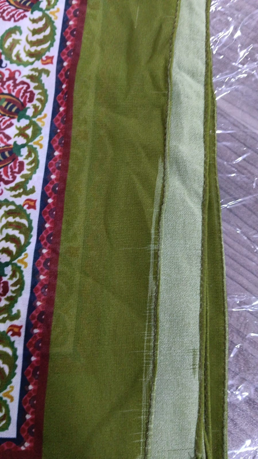Patterned Chiffon Veil - (Out-PST05)