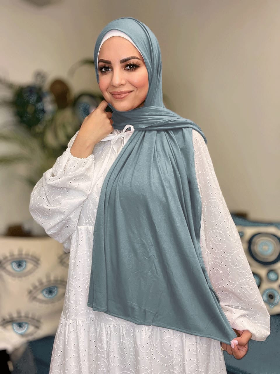 Jersey Veil Mint Green