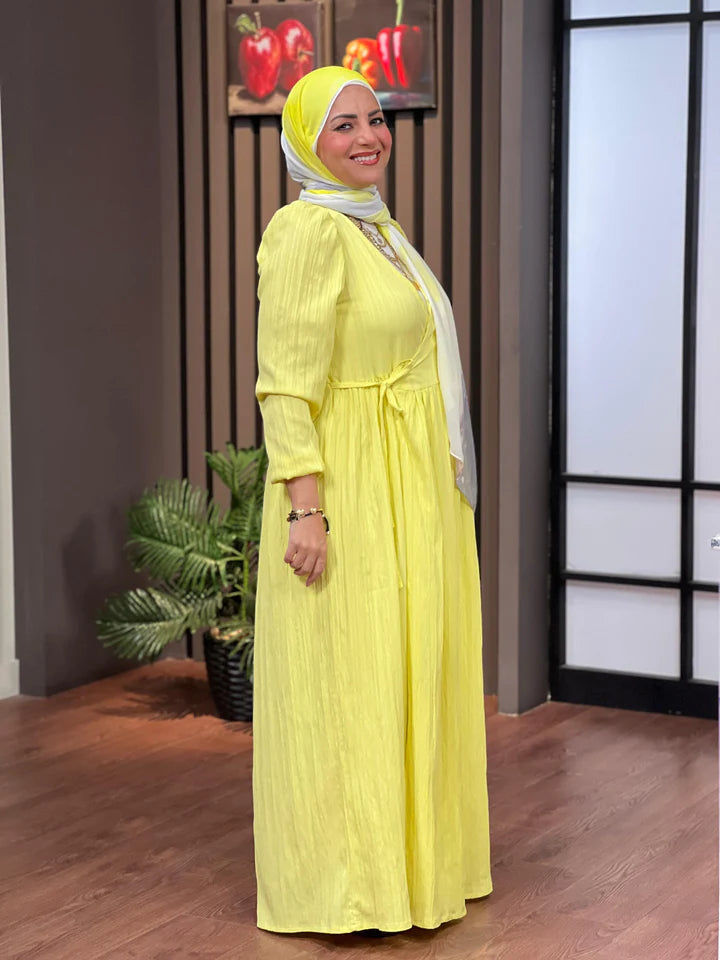 Waisted Cross Dress - Yellow (WCD01)