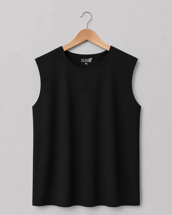 Double Layer basic Top - Black (BTS08)