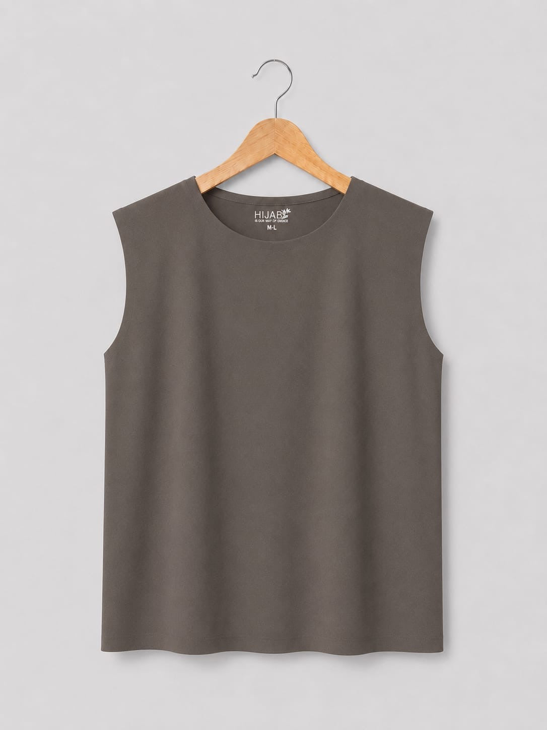 Double layer basic top - Cafe (BTS01)
