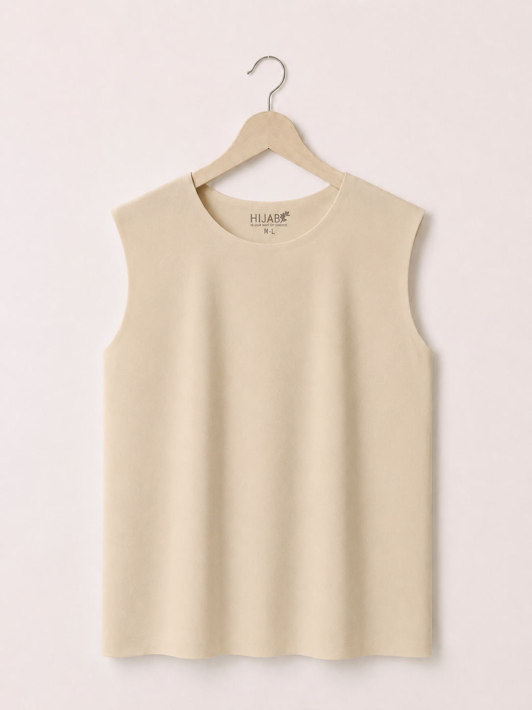 DoubleLayer basic Top - Beige (BTS06)