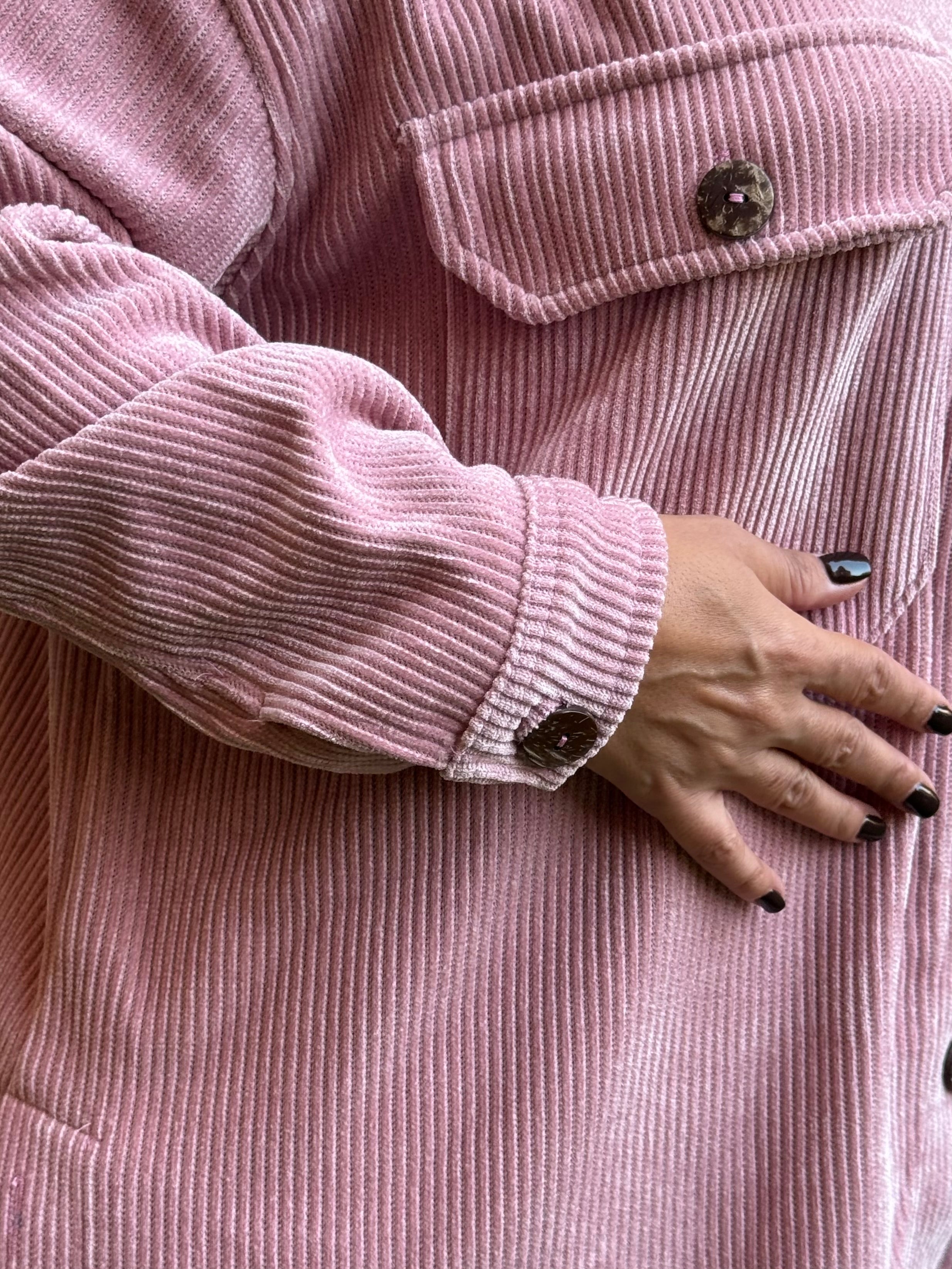 Over-sized Corduroy Shirt - Kashmir