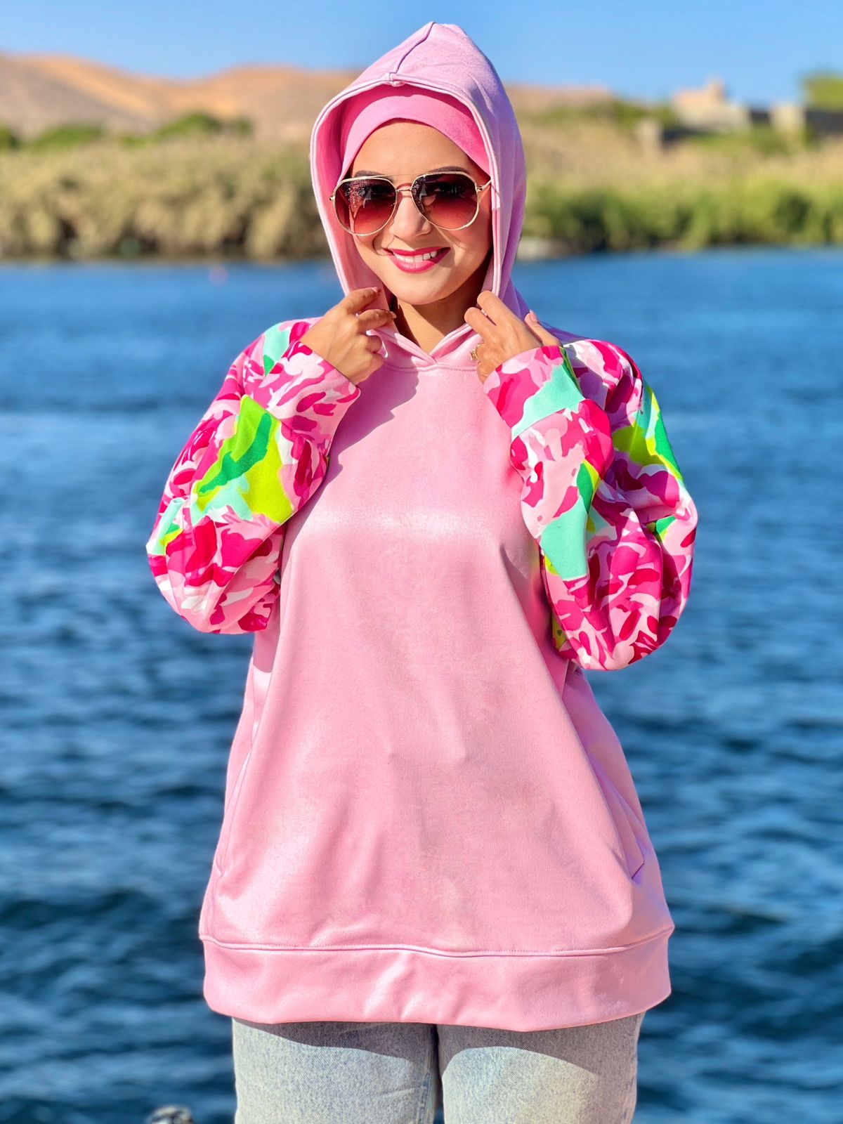 Milton Hoodie- Rose Barbie