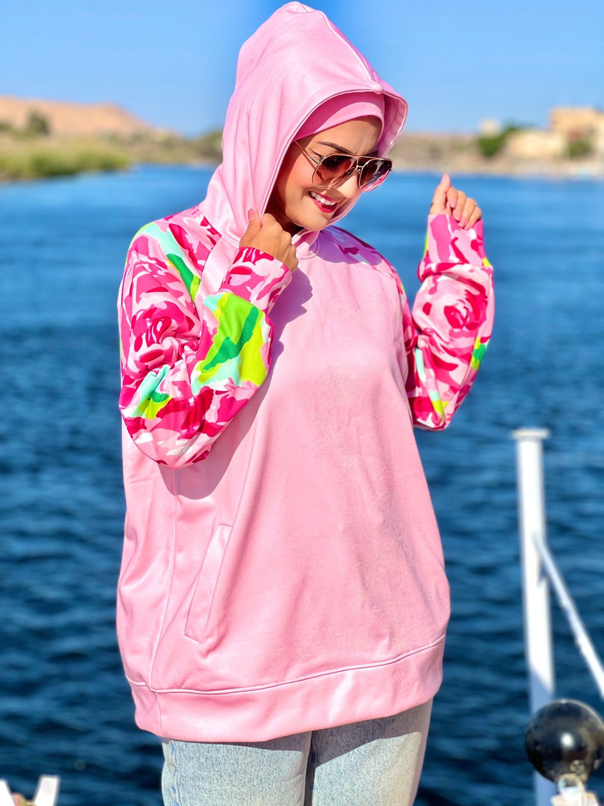 Milton Hoodie- Rose Barbie