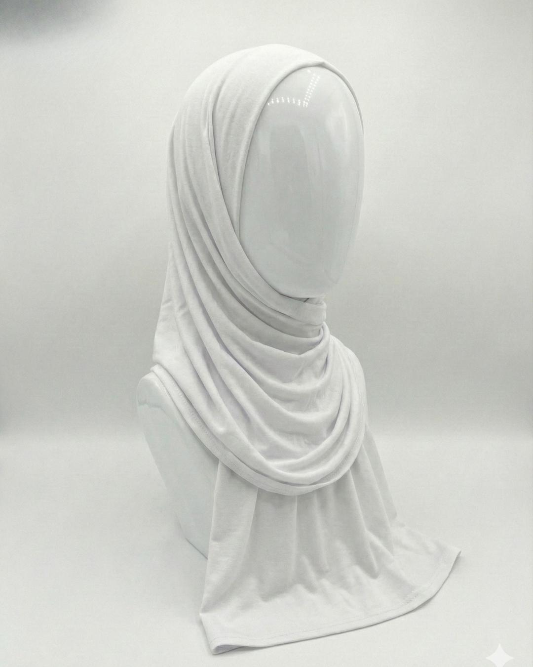 Jersey Veil White
